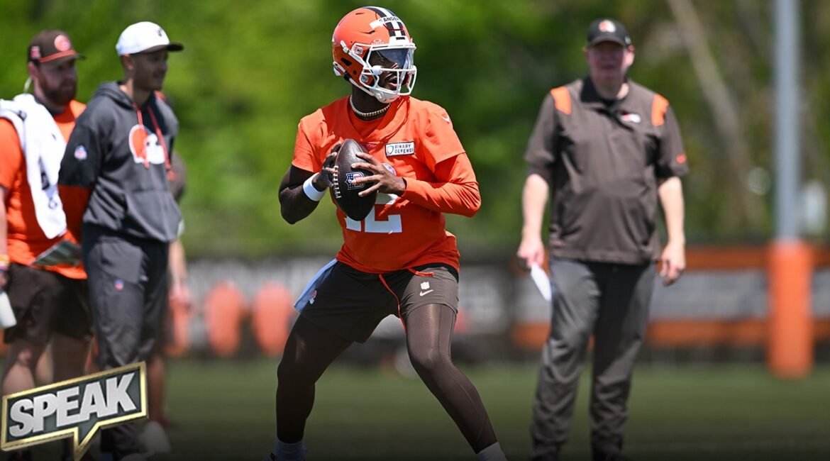 How confident are you that Shedeur Sanders can win the Cleveland Browns QB competition? | Speak 2 0k65wmt4lbqet7of