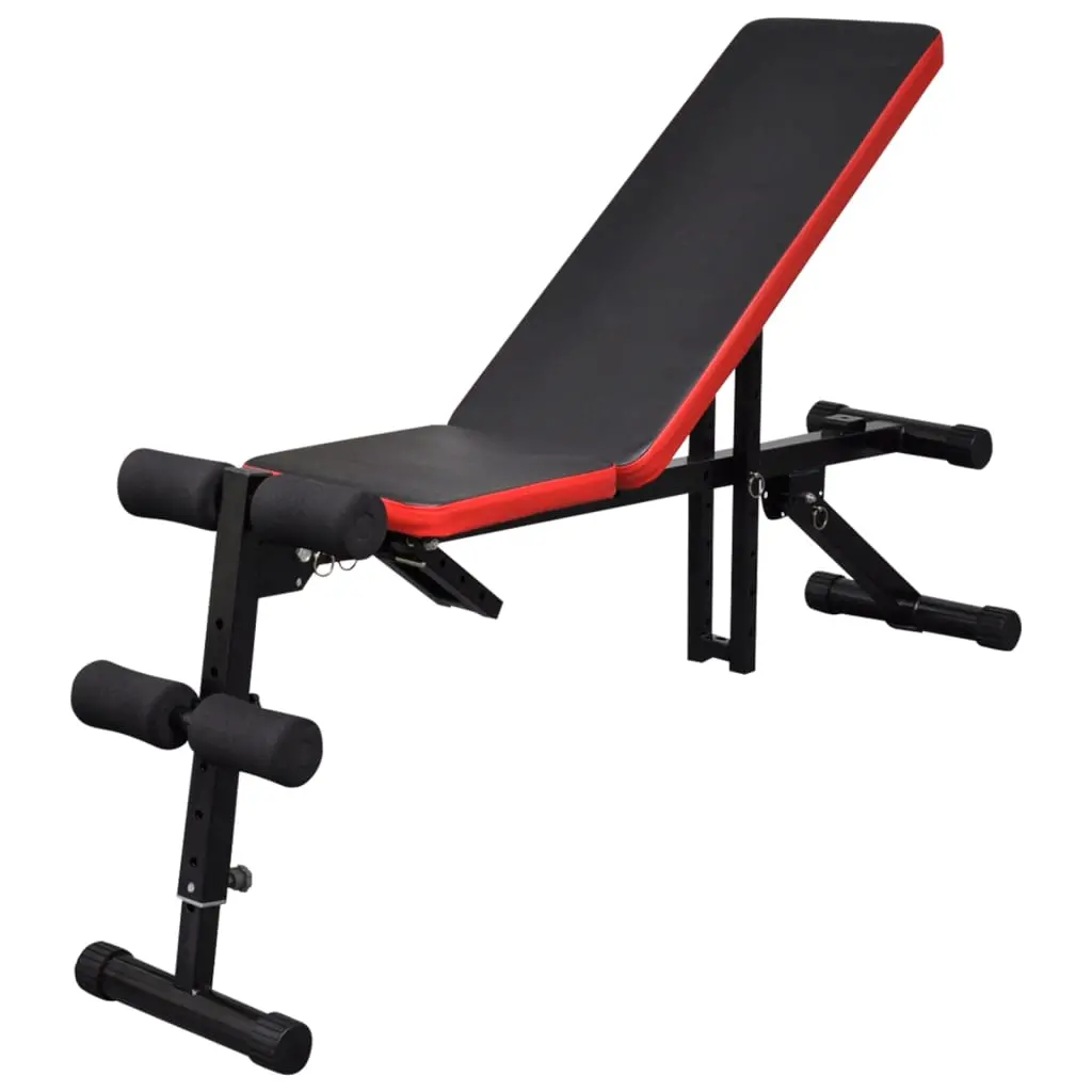 vidaXL Adjustable Sit Up Bench Multi-Position - Home Gym Equipment, Full Body Workout with Adjustable Angles & Comfortable Padding 1 18507680 large