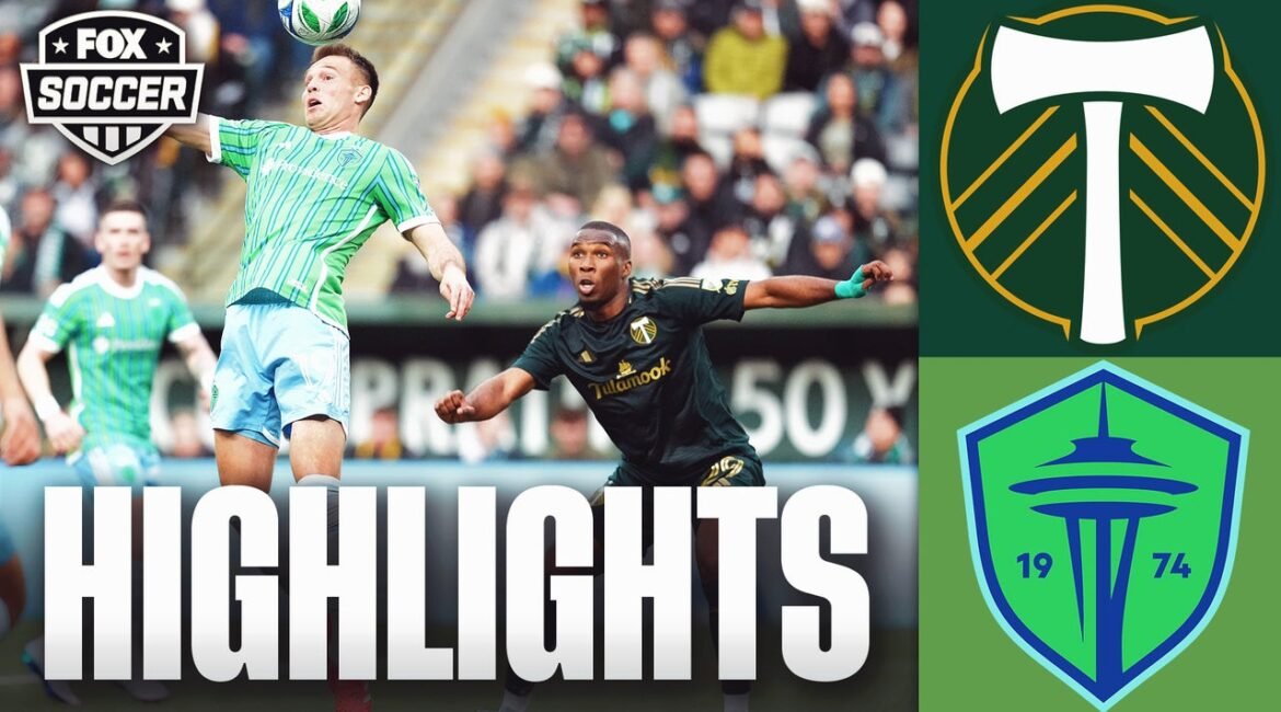 Portland Timbers vs. Seattle Sounders FC Highlights | MLS | FOX Soccer 2 5ic3ej419puwh8i3