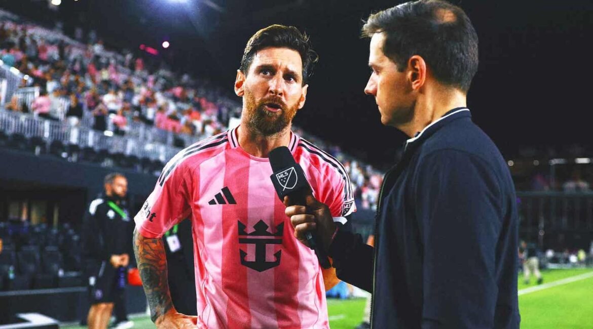 Lionel Messi, in rare interview, says reeling Inter Miami will 'come through this' 2 messi interview