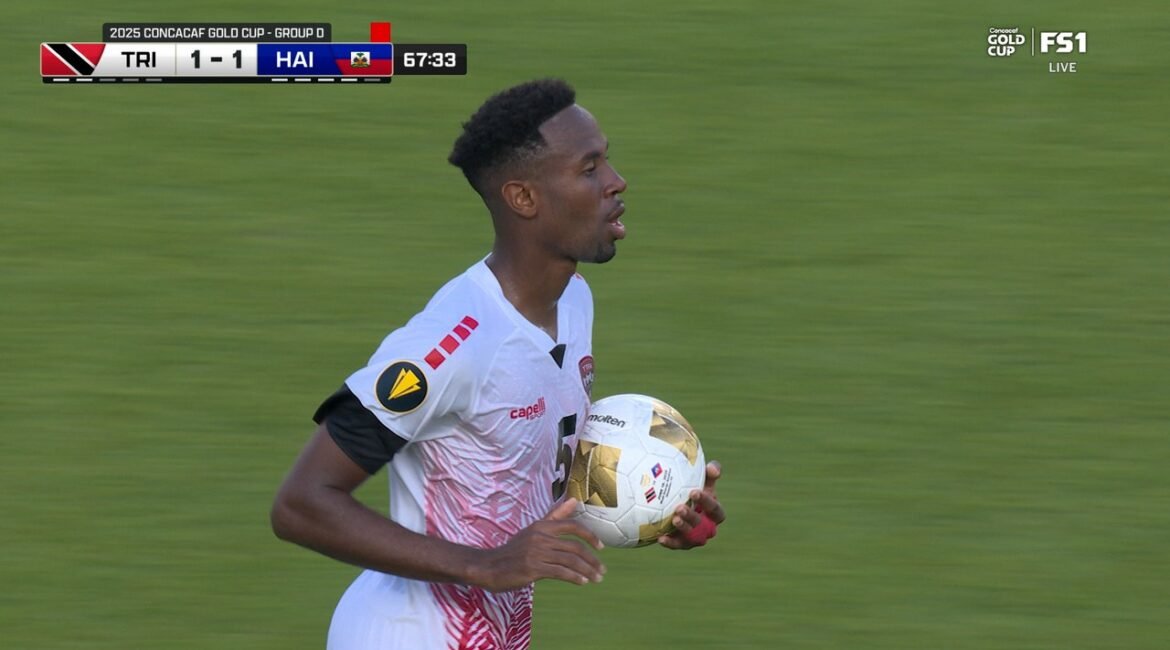 Justin Garcia's header gives Trinidad and Tobago the equalizer vs. Haiti 2 0nr027wbt5lqmtbb