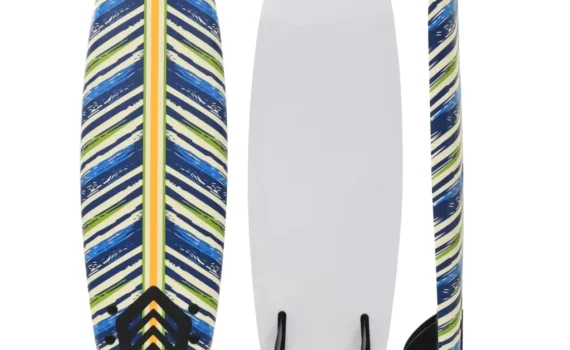 vidaXL Surfboard 66.9″ Leaf – Perfect for Beginners and Advanced Surfers
