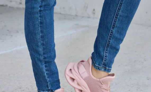 Forever Link Mesh Breathable Platform Athletic Shoes – Trendy and Functional