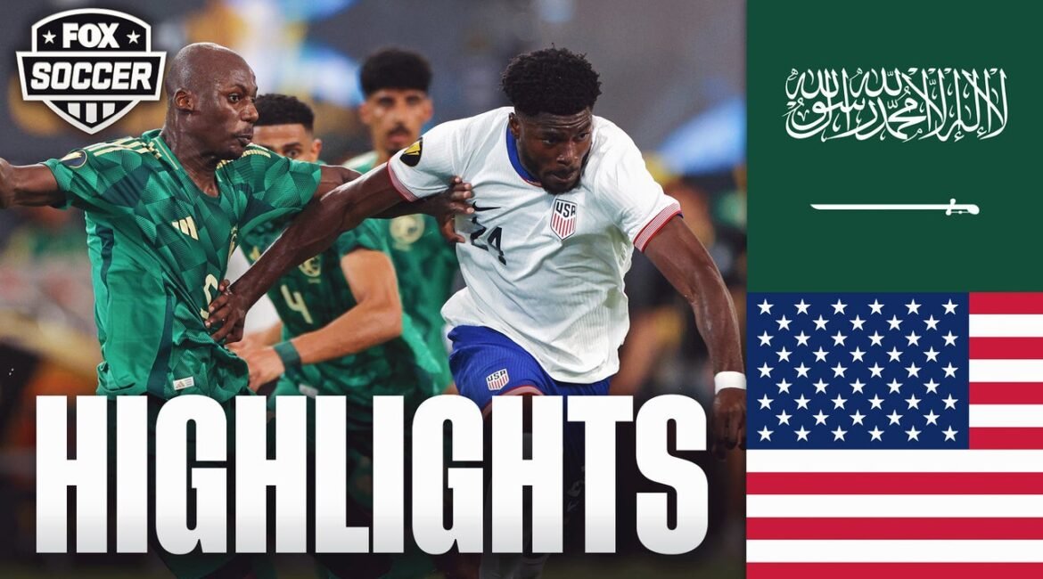 Saudi Arabia vs. United States Concacaf Gold Cup Highlights | FOX Soccer 2 3bns99llrv4kpn3x