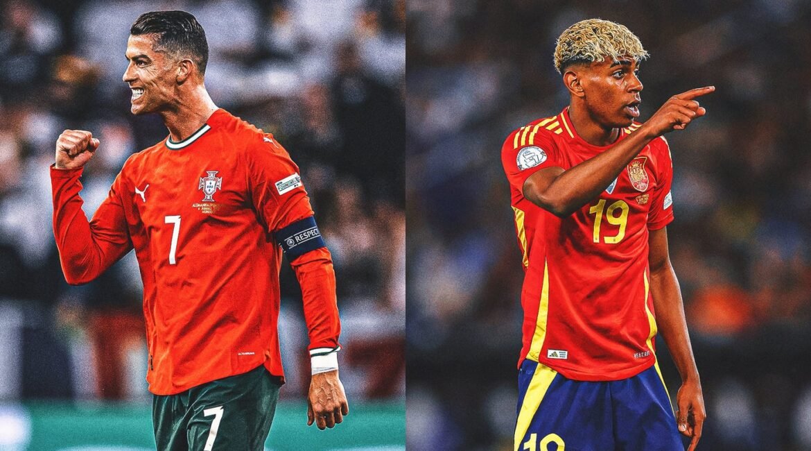 Ronaldo vs. Yamal: Comparing their careers ahead of UEFA Nations League final 2 46de87b6 ronaldo1