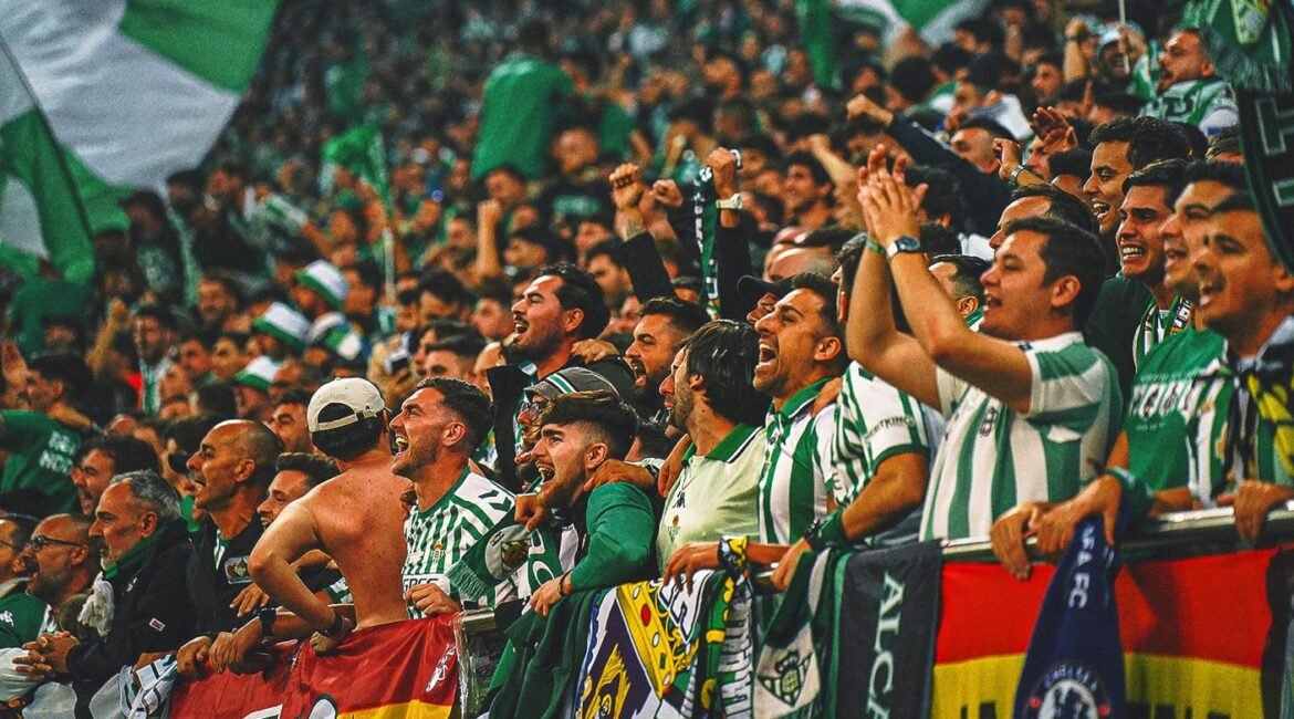 Fan violence ahead of final between Chelsea, Real Betis leads to 28 arrests 2 betis1