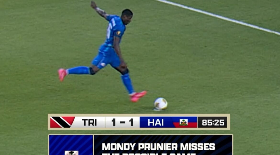 Haiti's Mondy Prunier send penalty kick over the post vs. Trinidad and Tobago 2 mgfjxazegtgnn3zf