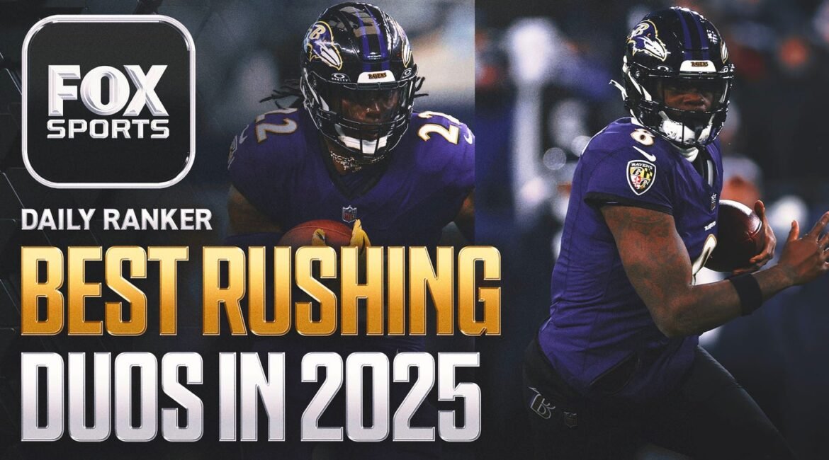 Who are the top 10 rushing duos headed into the 2025 NFL season? 2 rushing duosstory header