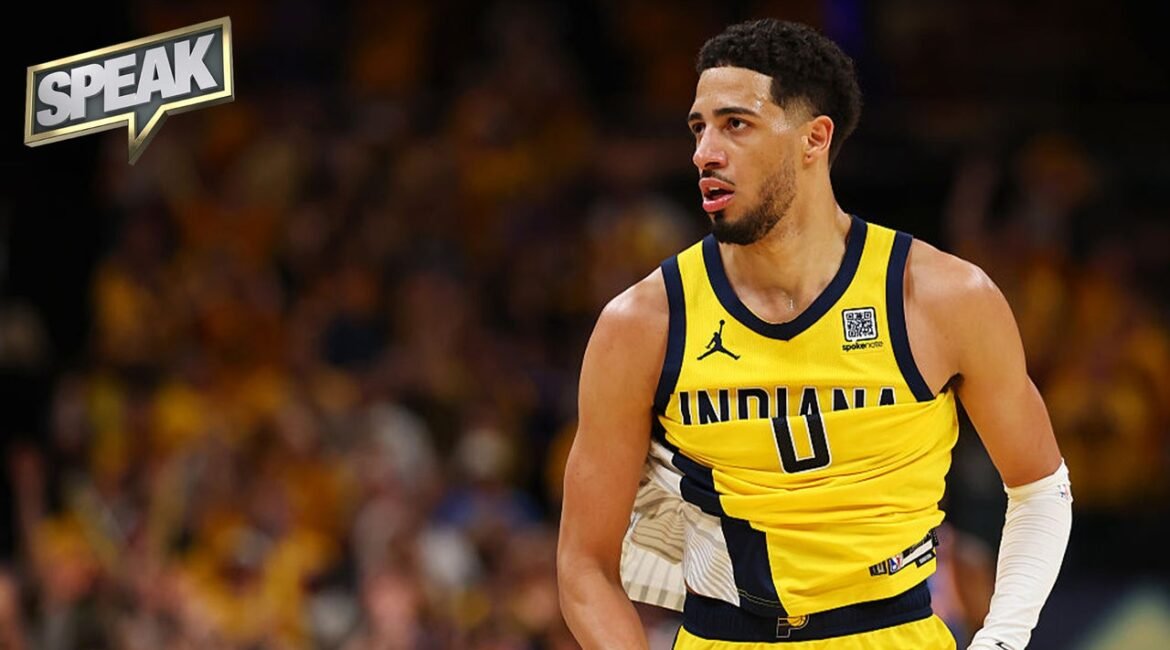 Was Tyrese Haliburton crowned a superstar too early? | Speak 1 sdk0qad5n5zg4sd4