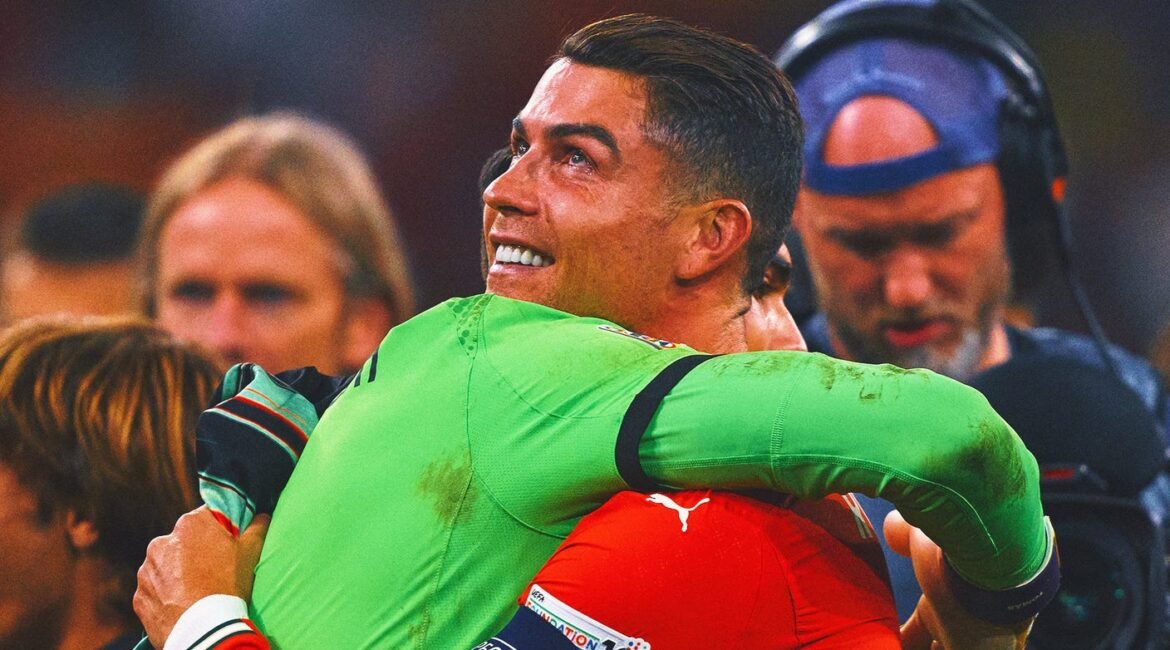 'I gave it my all': Ronaldo sheds tears of joy after Portugal's Nations League win 3 tearsofjoyronaldomain