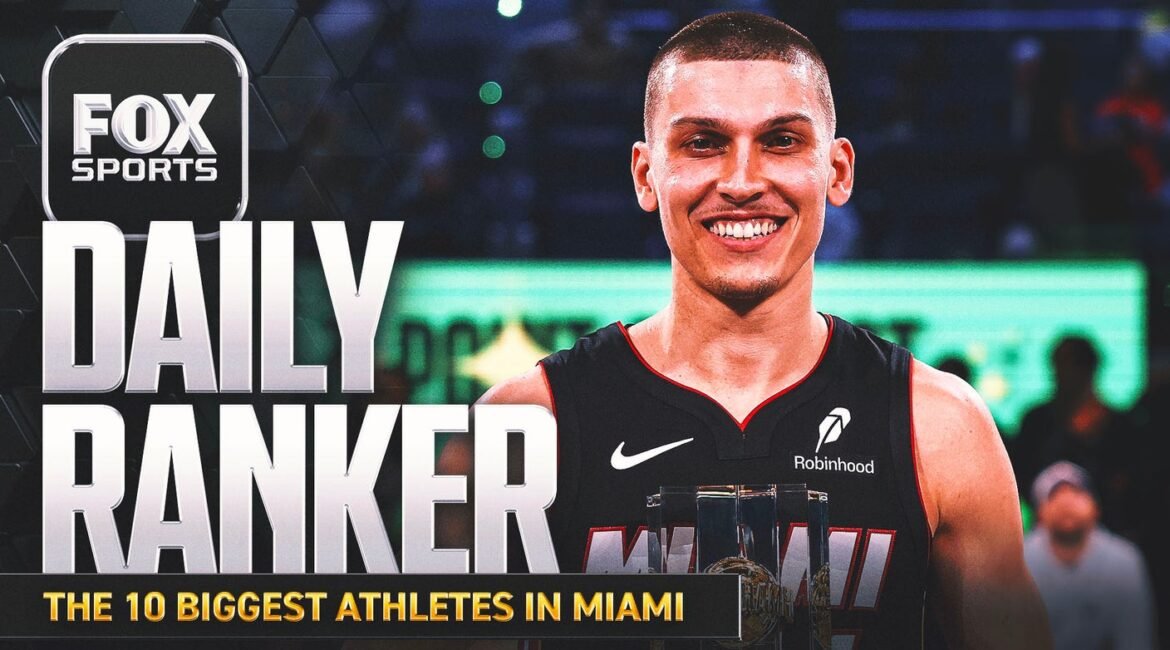 Who are the 10 biggest athletes currently playing in Miami? 2 thedailyranker editorialstory header 2