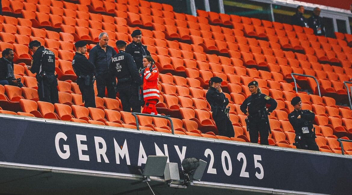 Fan dies after fall during Nations League final between Spain and Portugal 10 uefa1