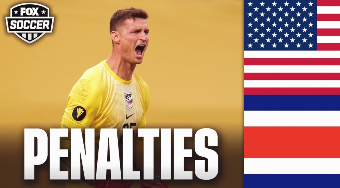United States vs. Costa Rica Full Penalties | 2025 Concacaf Gold Cup Quarter Finals | FOX Soccer 2 xgcnabjrbxlh210b