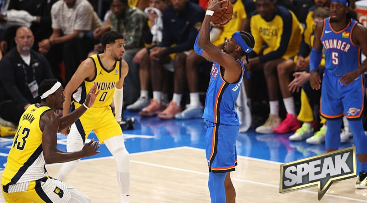 Why Thunder did not take control of the NBA Finals despite Game 2 win vs. Pacers | Speak 1 z7tc46gfwsu6r82c