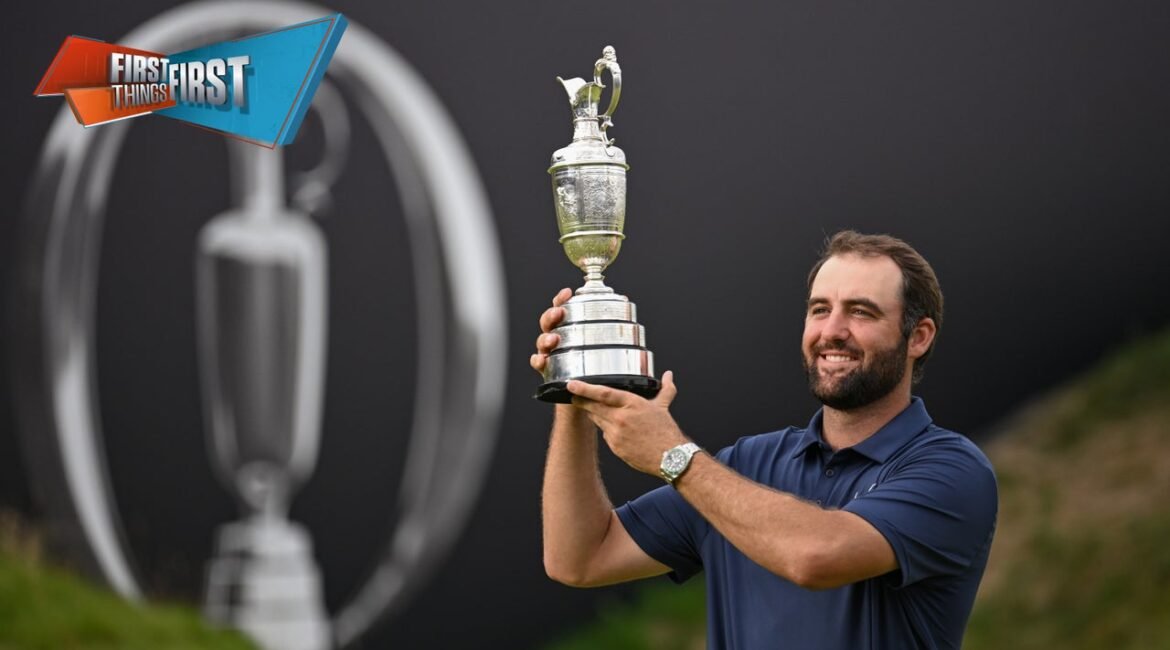Scottie Scheffler and Tiger Woods ‘silly’ comparisons after winning 4th Major | First Things First 2 0zzxffwfcad3ur9v