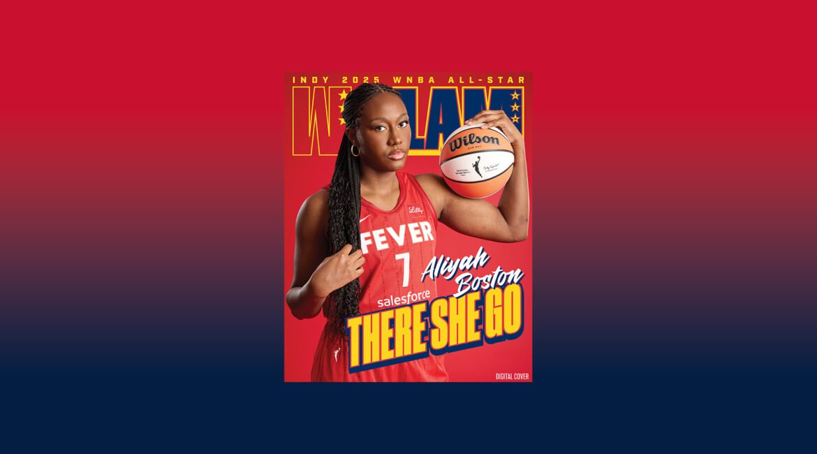 Aliyah Boston WSLAM Digital Cover Story Header