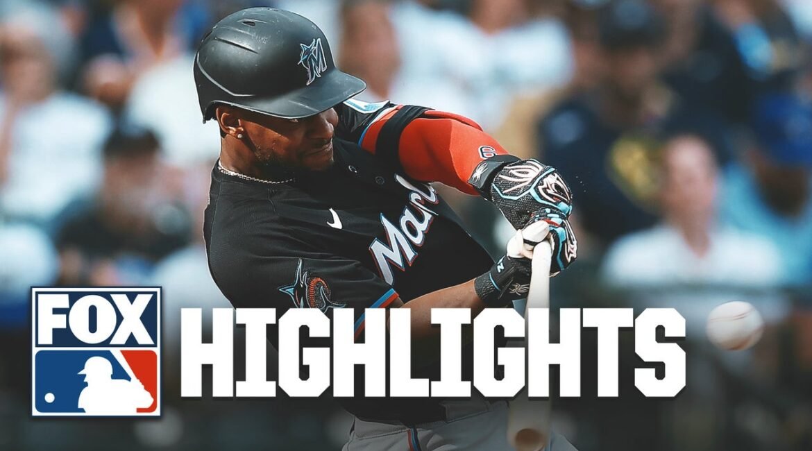 Marlins vs. Brewers Highlights | MLB on FOX 2 a533ng5cvy2fn3s7