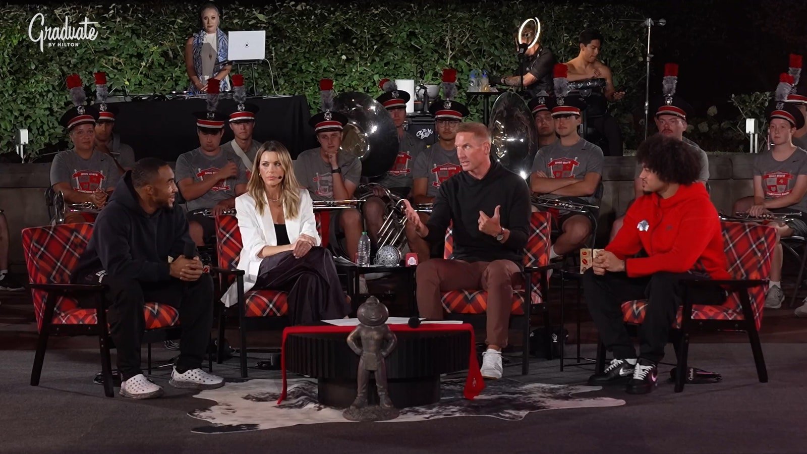 Lathan Ransom credited Jack Sawyer as the main reason for Ohio State Buckeyes players returning for their championship last season.