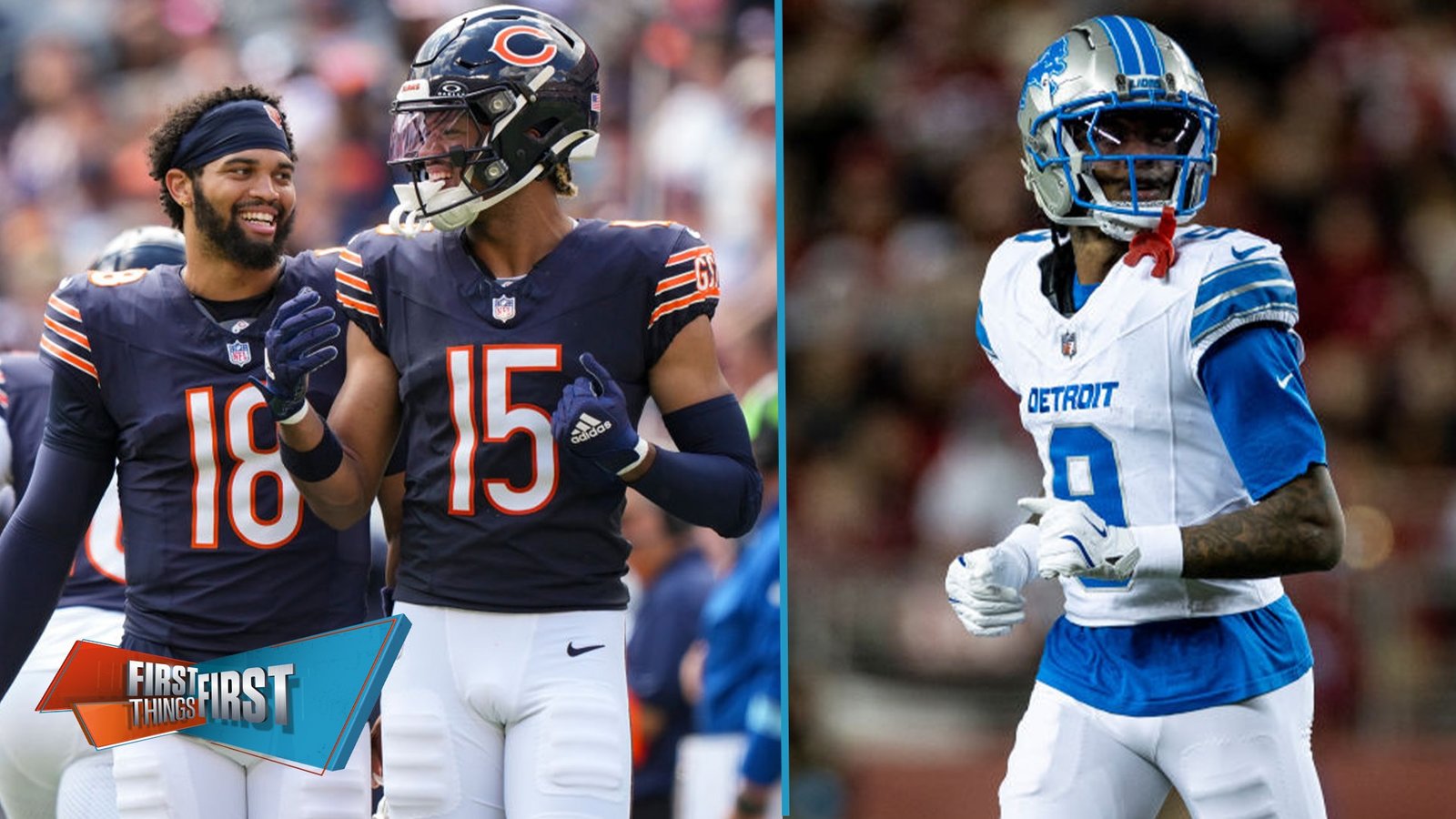 Caleb Williams Jameson Williams highlight Brou039s NFC Making the Leap