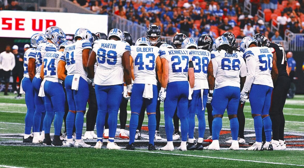 detroit lions atlanta falcons game