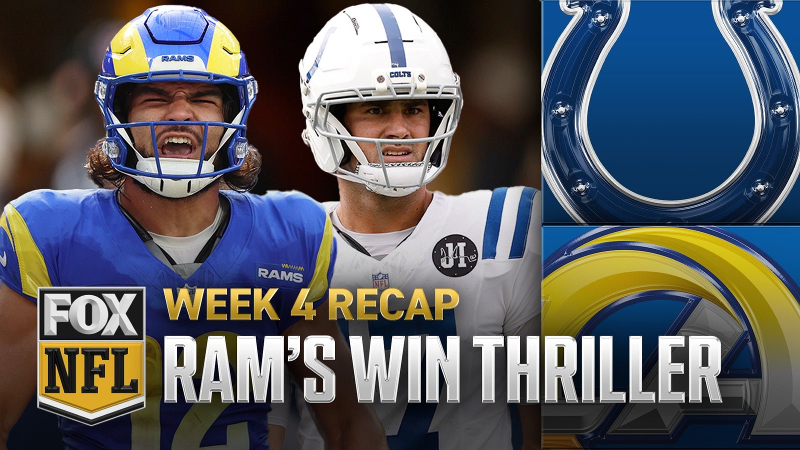 "Can somebody tell me how you cover Puka Nacua?!" in Rams win over Colts
