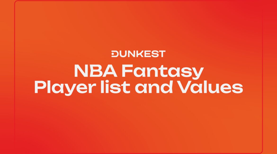 Dunkest NBA Fantasy 2025/26: Player Prices and Full List 1 Dunkest Fantasy NBA Player List and Values