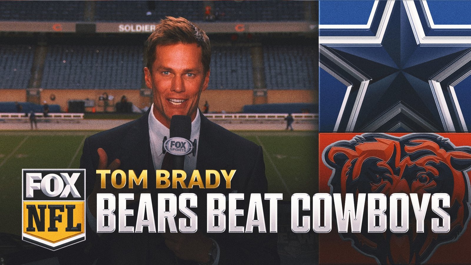 Tom Brady breaks down Bears039 dominant performance vs Cowboys