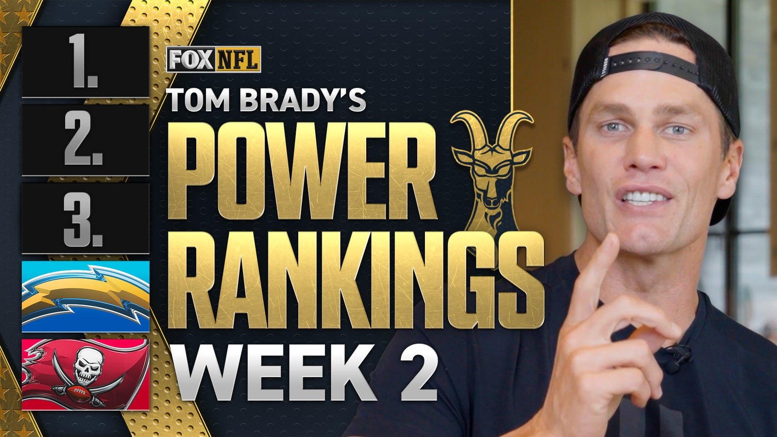 Tom Brady’s Week 2 Power Rankings 🚨