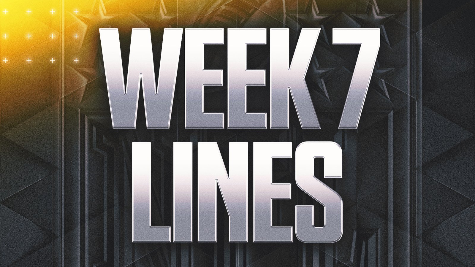 2025 NFL Odds Week 7 Lines Spreads for all 15