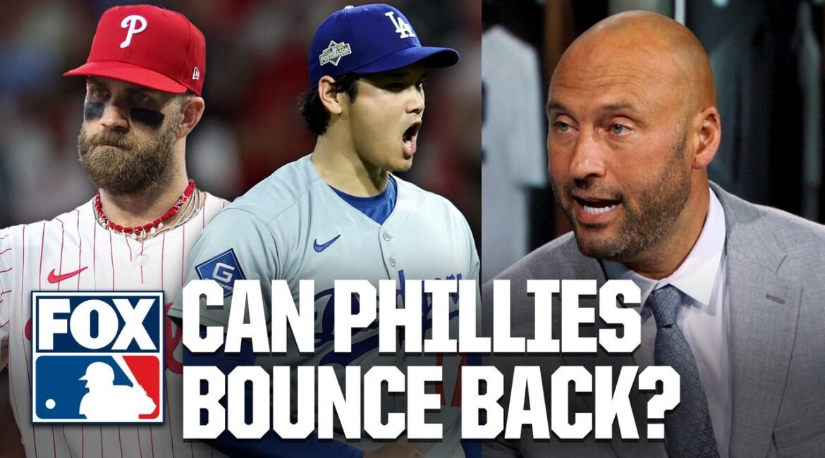 'Now the pressure is on the Phillies' — Derek Jeter after the Dodgers take Game 1 2 4nx2tnmltvepce3d
