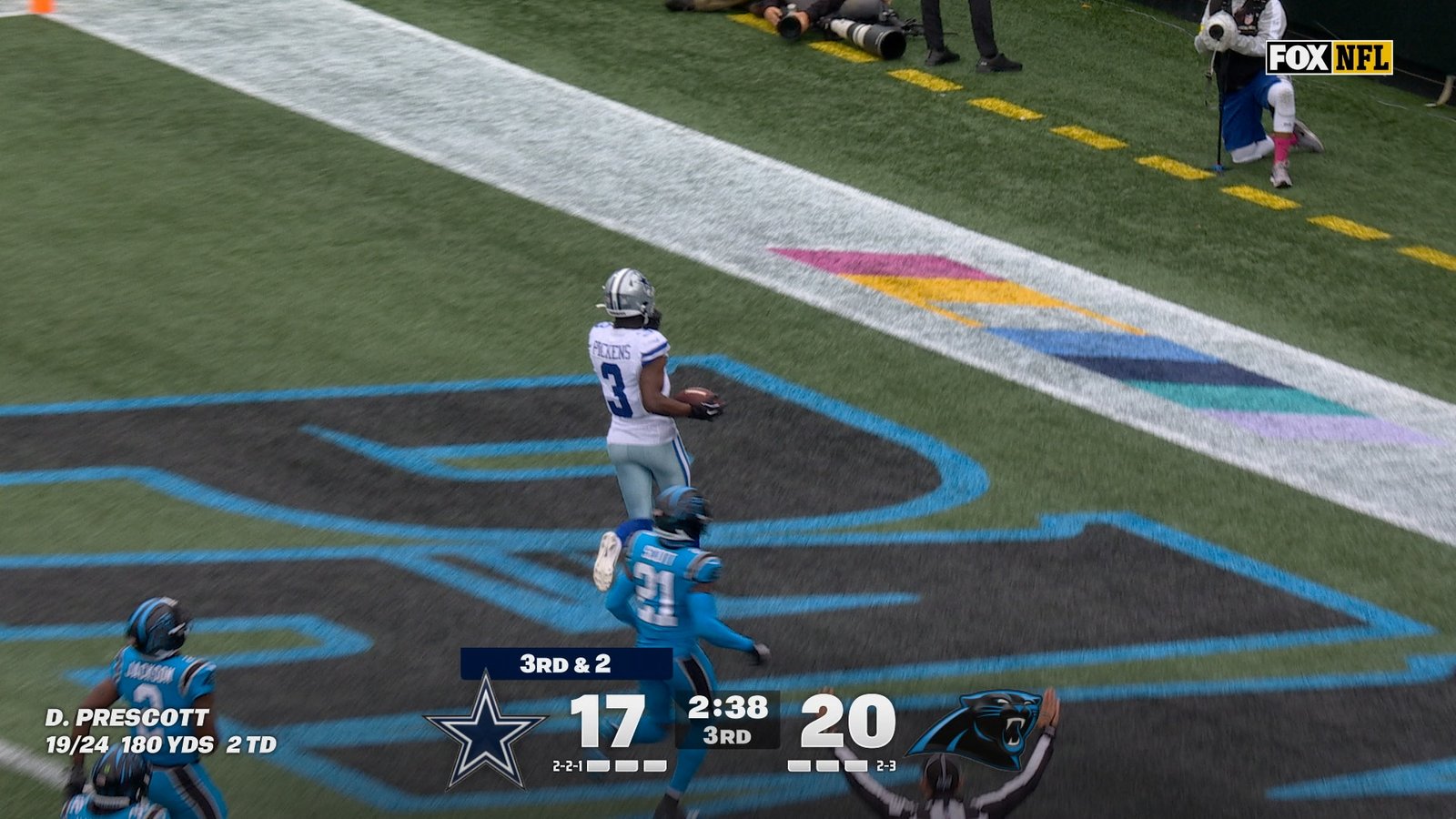 Dak Prescott finds George Pickens for his 2nd TD giving