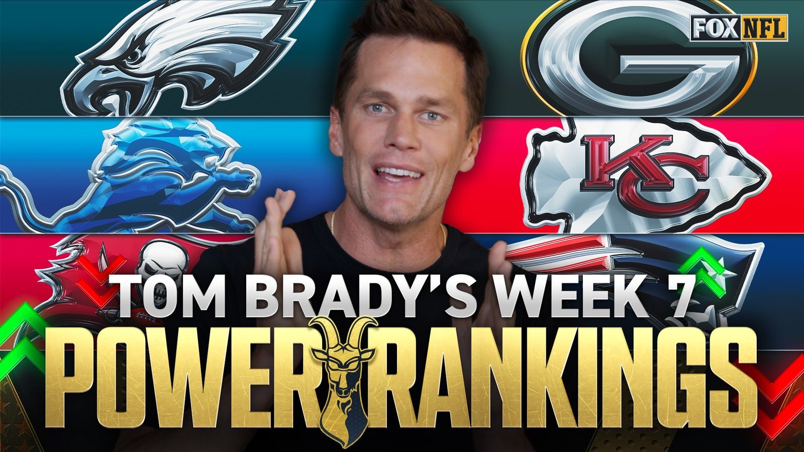 Tom Brady's Week 7 Power Rankings 🚨