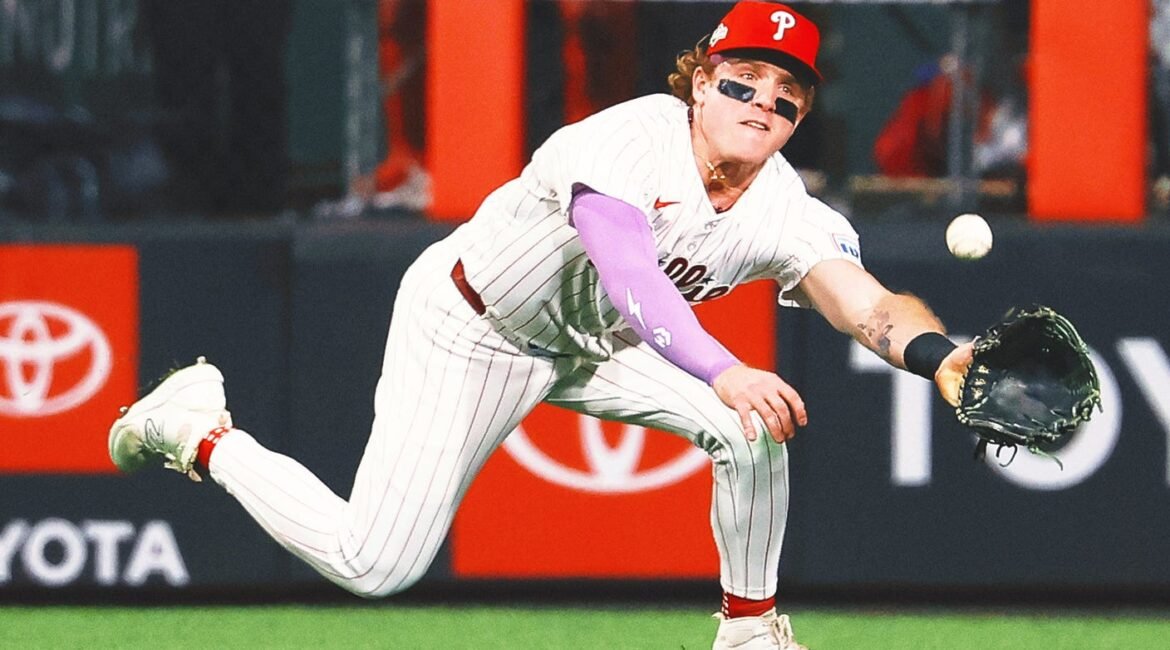Phillies Without Harrison Bader for Game 2 vs. Dodgers 2 bader