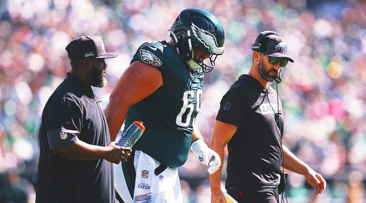 2025 NFL Week 6 Buzz: Eagles OL Landon Dickerson Out 1-2 Weeks 2 landon dickerson horizontal
