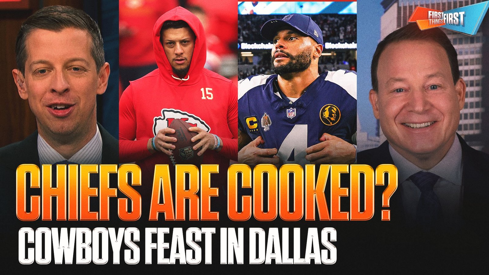 Danny drops SHOCKING Chiefs take after Thanksgiving L 👀 Cowboys made a statement | First Things First 3 Danny drops SHOCKING Chiefs take after Thanksgiving L Cowboys made