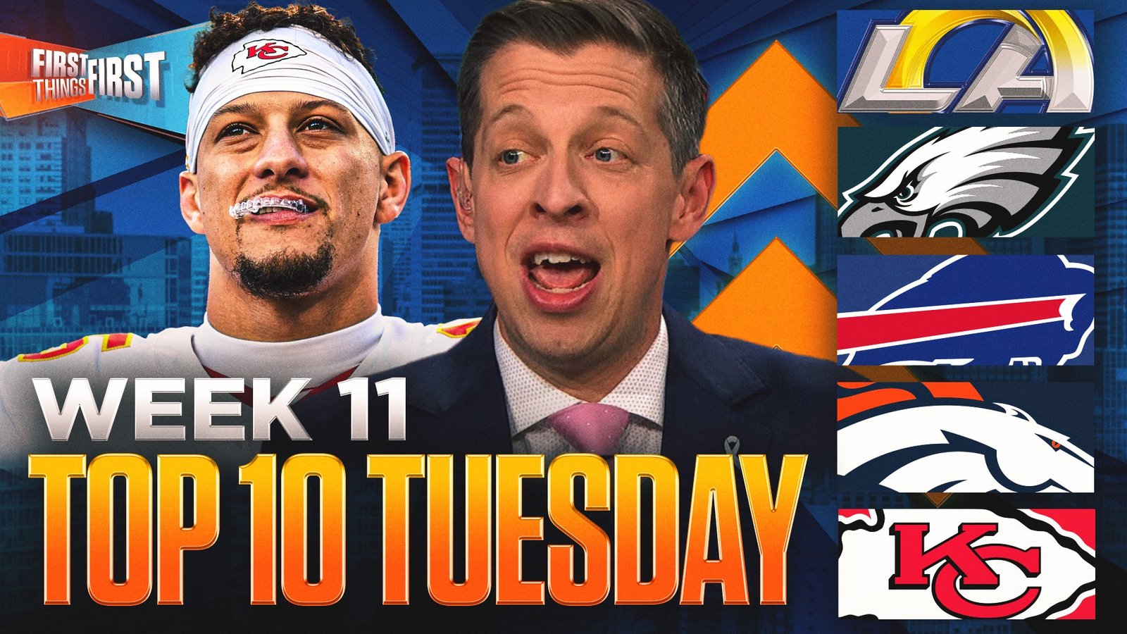 How FAR do the Chiefs FALL in Dannys Top 10