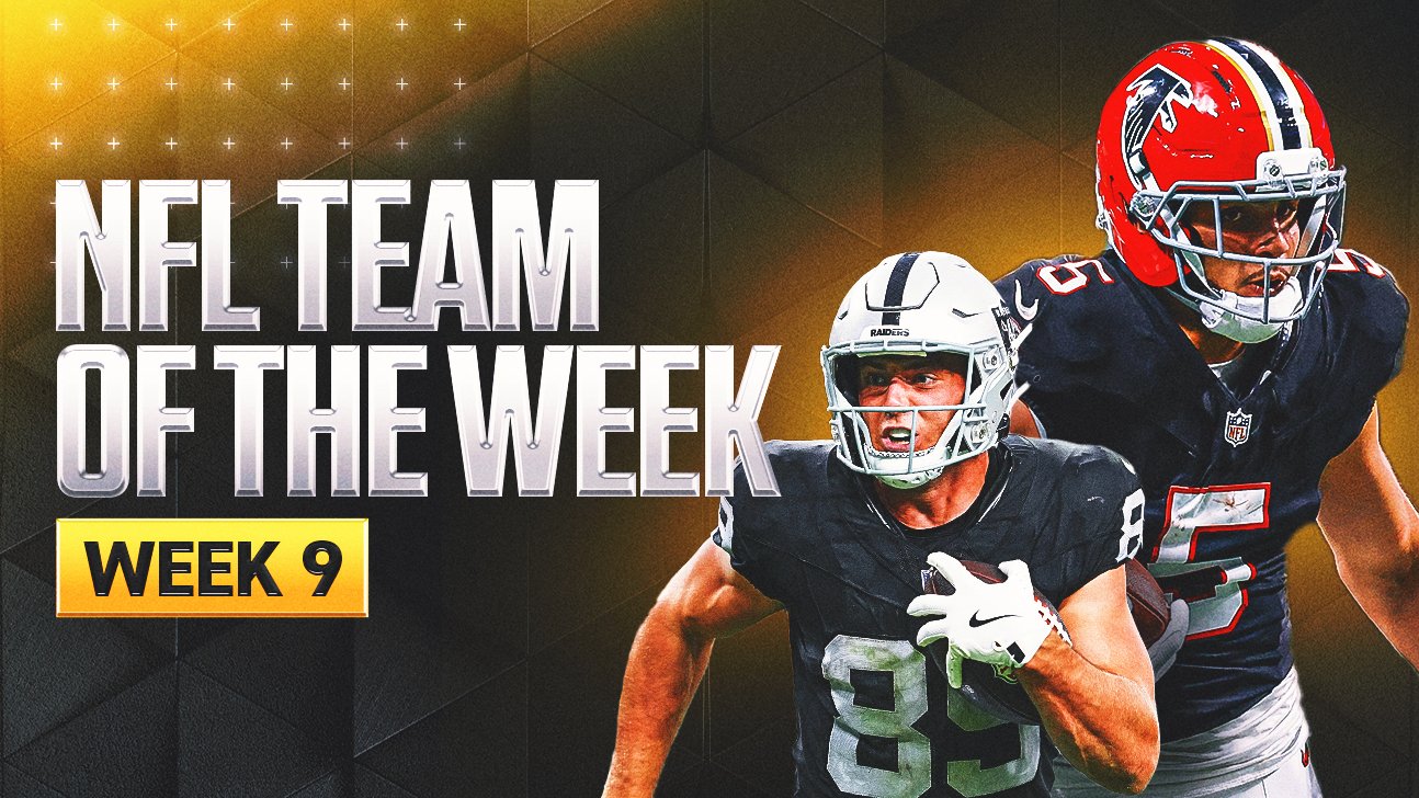 NFL Week 9 Team of the Week Drake London and