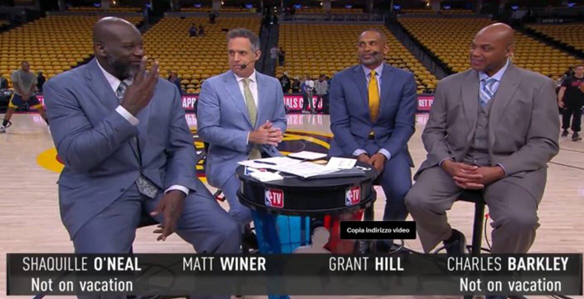 Shaquille ONeal e Charles Barkley