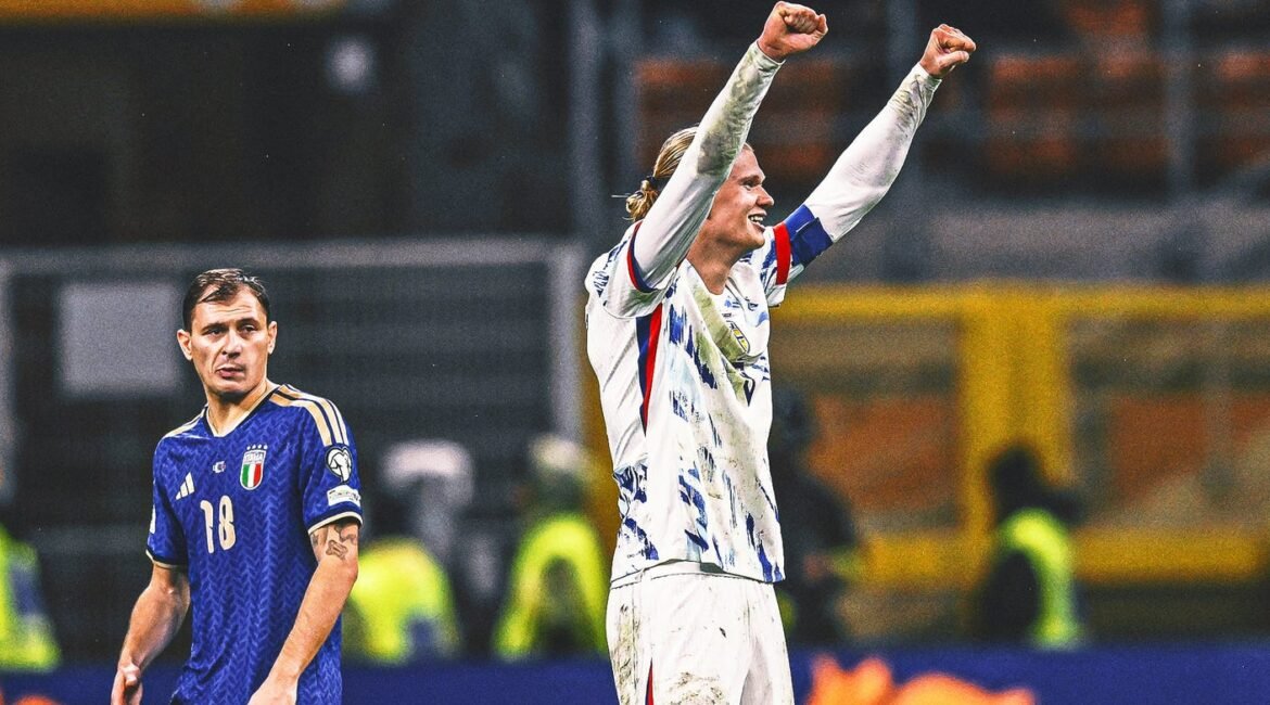 Norway Qualifies for 2026 World Cup and Sends Italy To Dreaded Playoff 2 haaland1