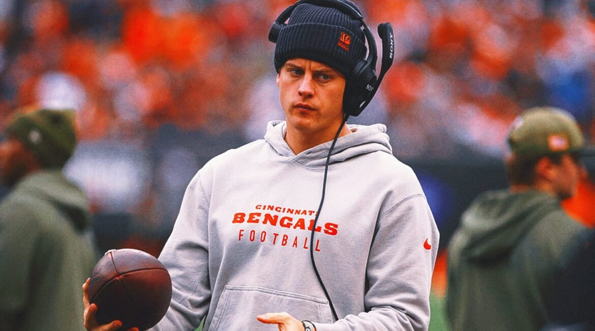 joe burrow horizontal