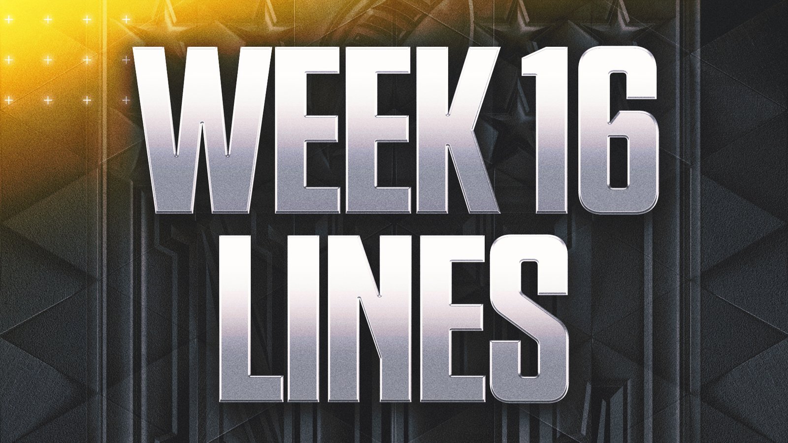 2025 NFL Odds Week 16 Lines Spreads for all 16