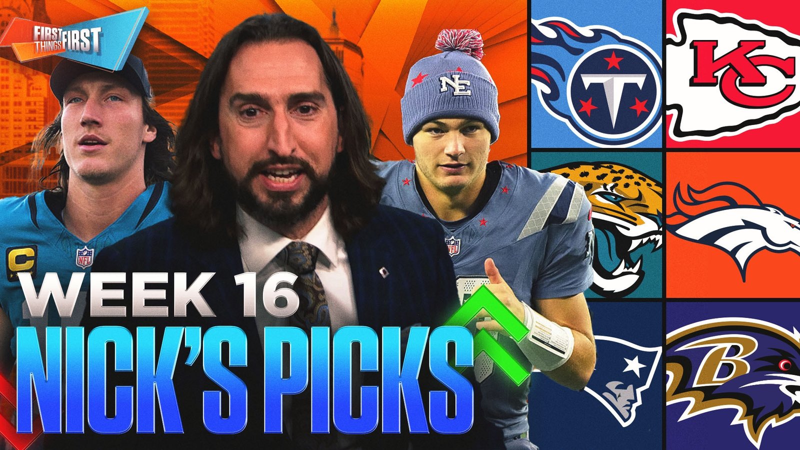 Nick Wright unveils a SHOCKING Week 16 pick for Nick039s