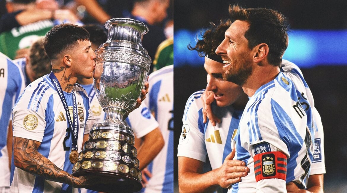 Messi's Successor? Chelsea's Enzo Fernandez Admits He Eyes Argentina Armband 2 messi2