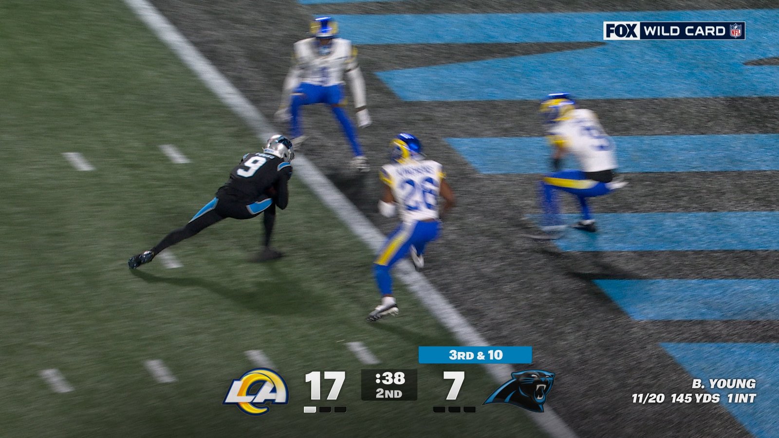 Bryce Young scrambles for 16 yard TD shrinking Panthers039 deficit against