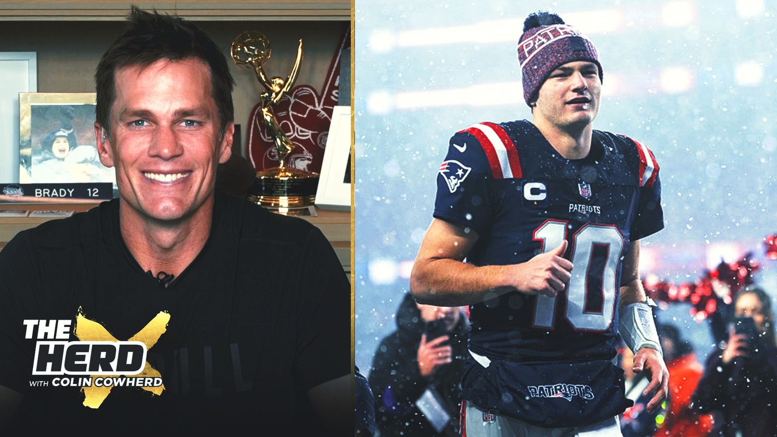 Tom Brady breaks down how Drake Maye039s humility is setting