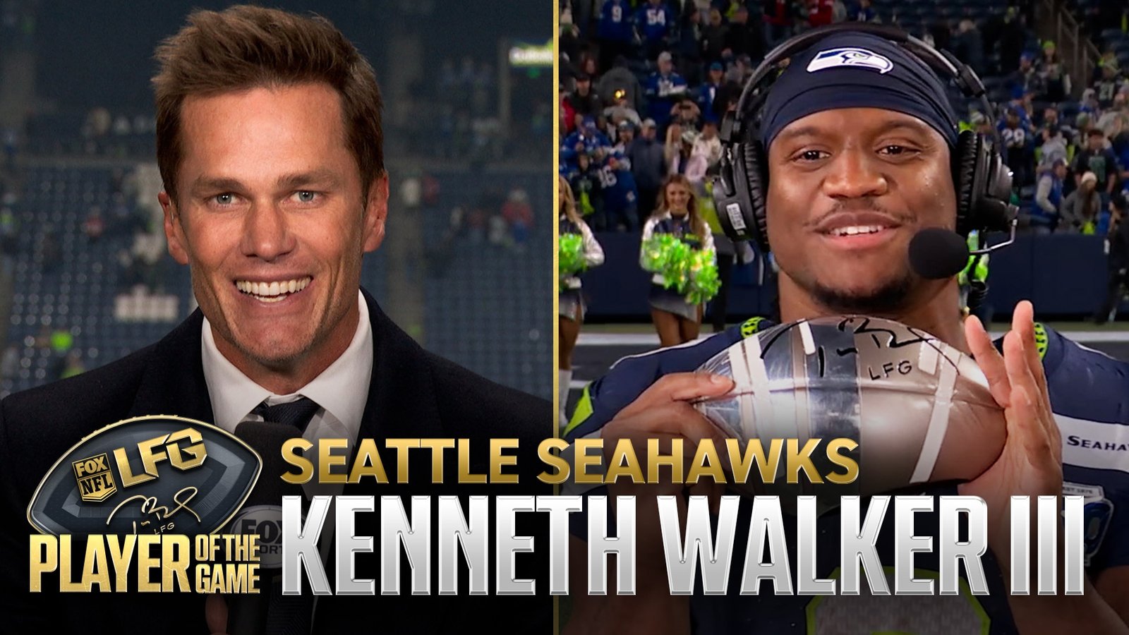 Tom Bradys LFG Player of the Game Seahawks RB Kenneth