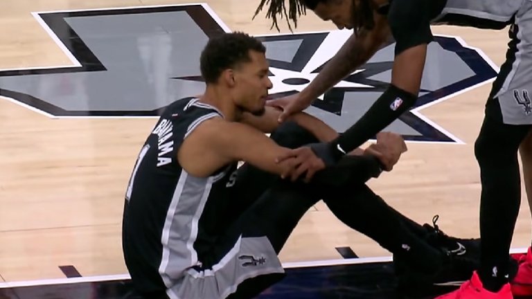 Victor Wembanyama Injury Infotunio