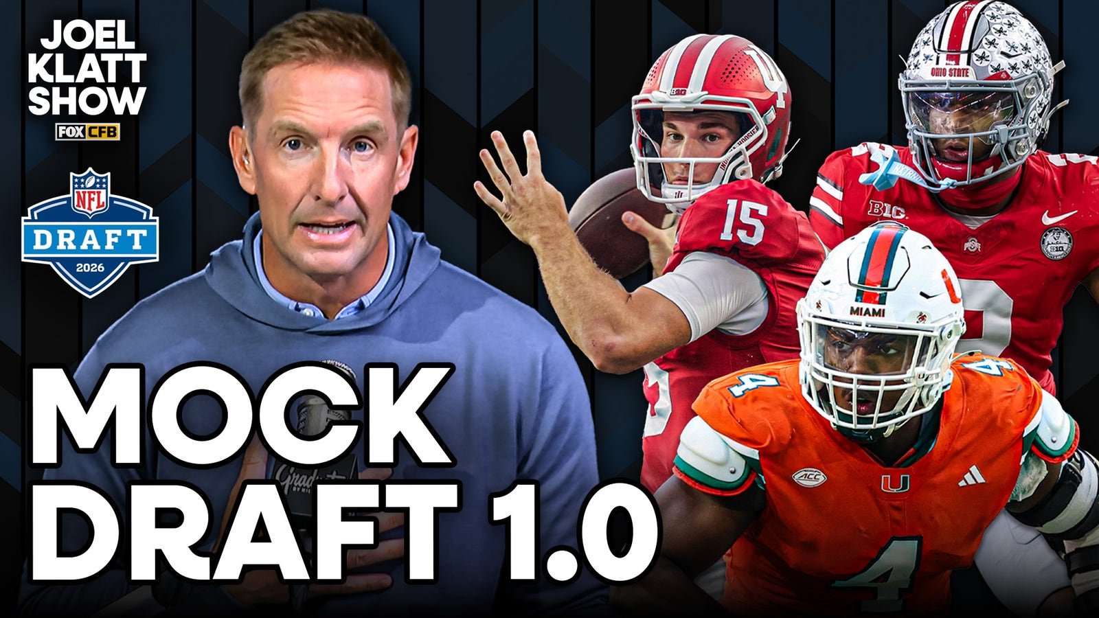 2026 NFL Combine Schedule: Dates, times, TV channel, how to watch 3 Joel Klatt’s 2026 NFL Mock Draft 1.0