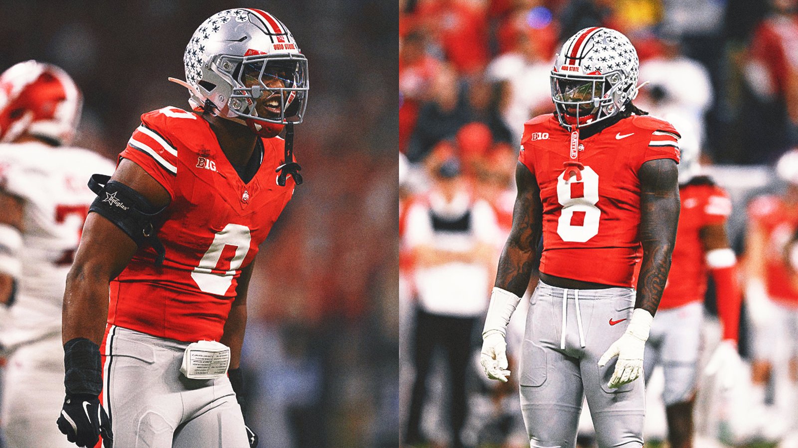 NFL Combine Former Ohio State Stars Sonny Styles Arvell Reese