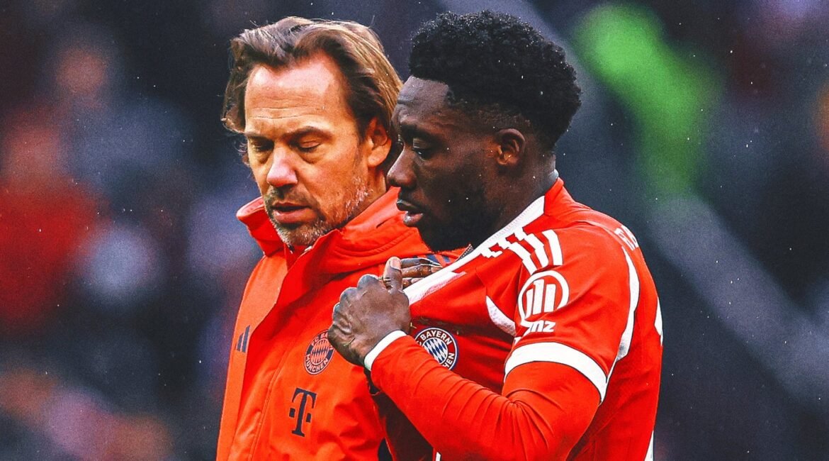 Canada Captain Alphonso Davies Limps Off With Injured Hamstring In Bayern Win 2 davies1